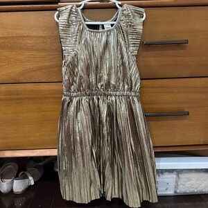 OshKosh B'gosh Metallic Gold Dress